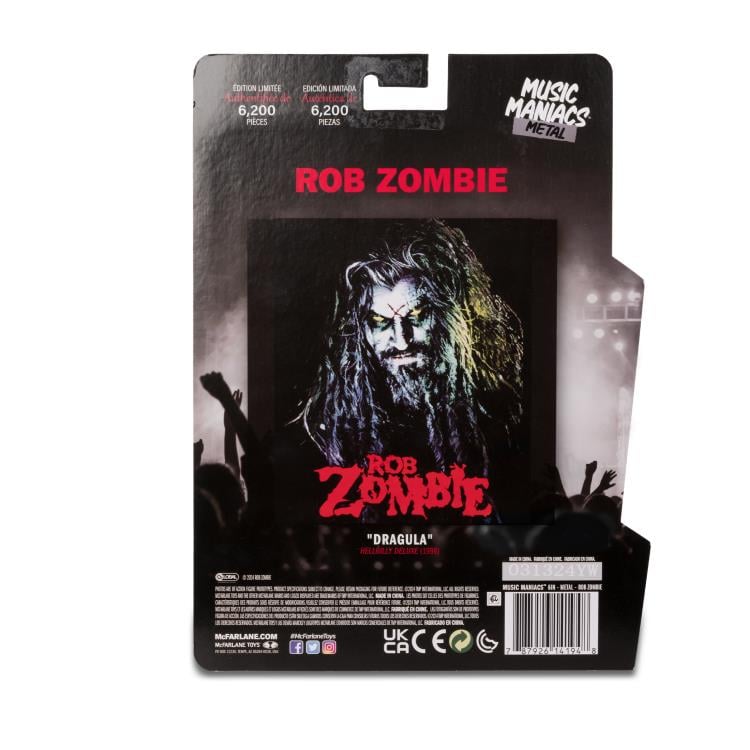 Rob Zombie Music Maniacs Rob Zombie 6" Limited Edition Figure Gallery Image 15