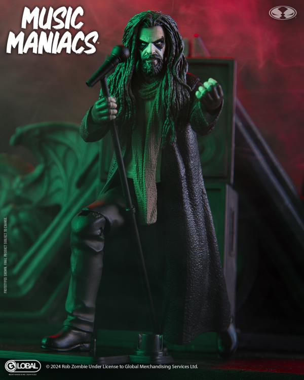 Rob Zombie Music Maniacs Rob Zombie 6" Limited Edition Figure Gallery Image 4