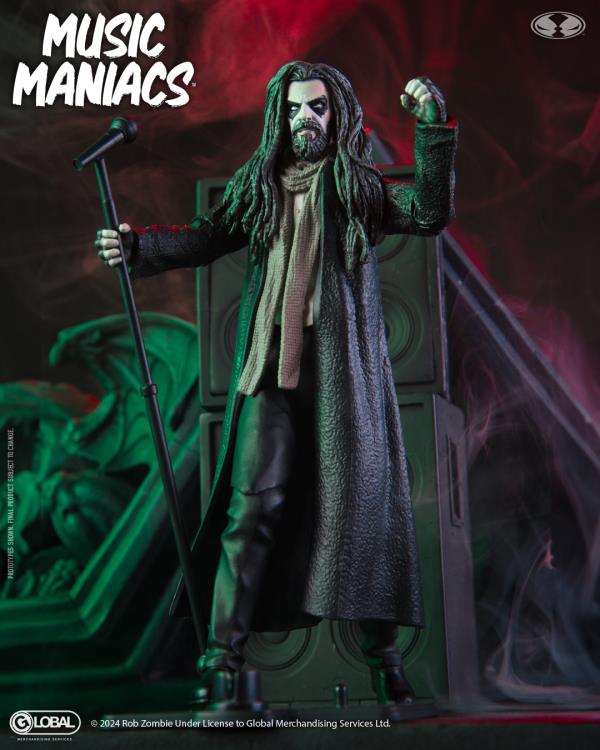 Rob Zombie Music Maniacs Rob Zombie 6" Limited Edition Figure Gallery Image 3