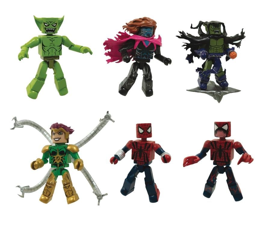 Marvel miniMateS 13パックセット Marvel Minimates Spider-Man: Clone Saga Deluxe Box Set