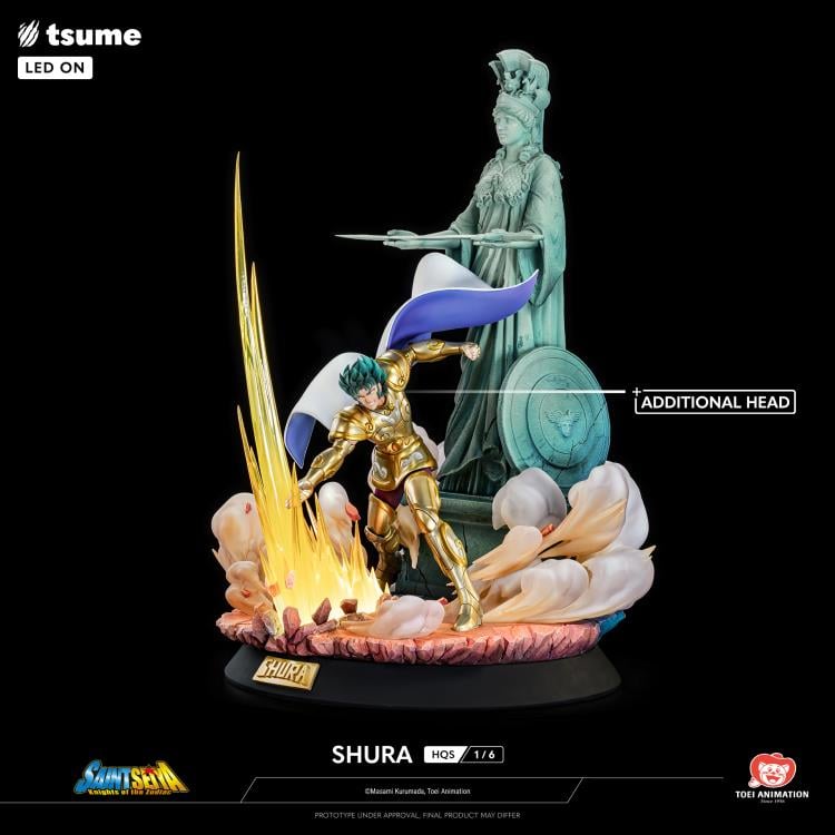 Saint Seiya HQS Shura 1/6 Scale Limited Edition Statue Gallery Image 7
