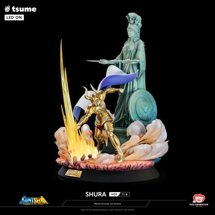 Saint Seiya HQS Shura 1/6 Scale Limited Edition Statue Gallery Image 6