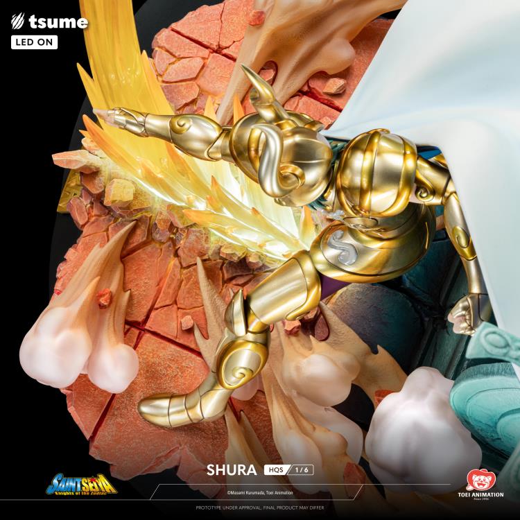 Saint Seiya HQS Shura 1/6 Scale Limited Edition Statue Gallery Image 24