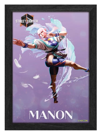 Street Fighter 6 PLAX Manon Lenticular Frame Gallery Image 2