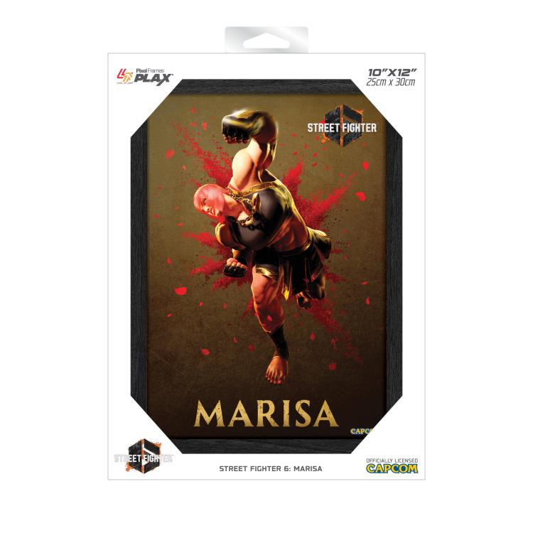 Street Fighter 6 PLAX Marisa Lenticular Frame Gallery Image 4