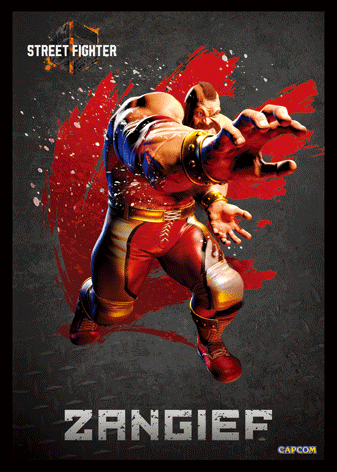 Street Fighter 6 Zangief Lenticular Frame Gallery Image 3