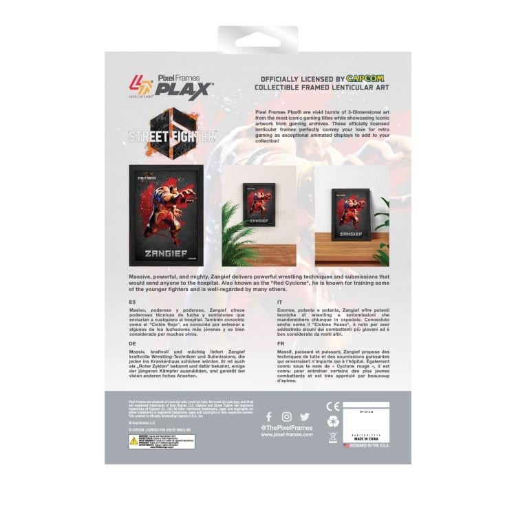 Street Fighter 6 Zangief Lenticular Frame Gallery Image 5