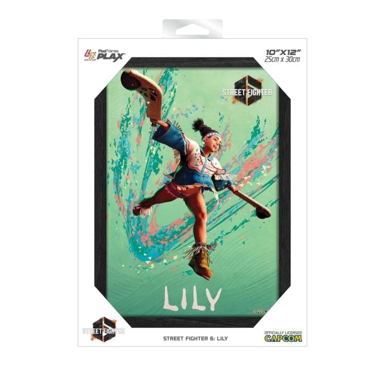 Street Fighter 6 PLAX Lily Lenticular Frame Gallery Image 4