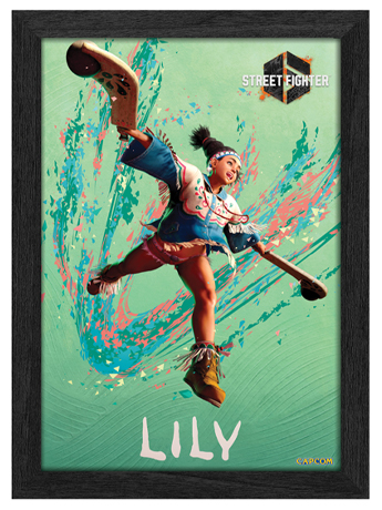 Street Fighter 6 PLAX Lily Lenticular Frame Gallery Image 2