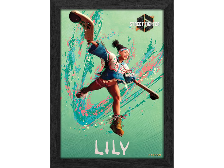 Street Fighter 6 PLAX Lily Lenticular Frame Gallery Image 1