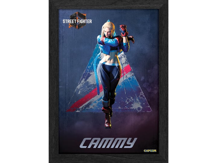 Street Fighter 6 PLAX Cammy Lenticular Frame Gallery Image 1
