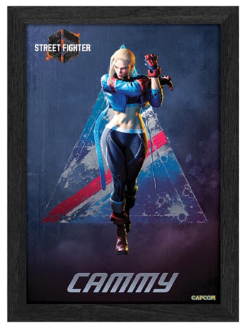 Street Fighter 6 PLAX Cammy Lenticular Frame Gallery Image 2