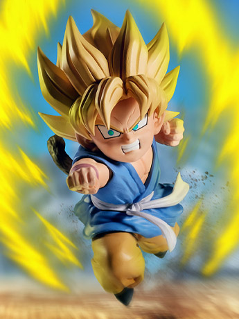 Dragon Ball Z Match Makers Super Saiyan Goku (vs. Super #17) Gallery Image 2