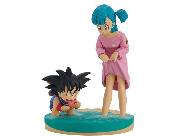 Dragon Ball Ichibansho Revible Moment Goku & Bulma (Dragon History) Figure Gallery Image 1