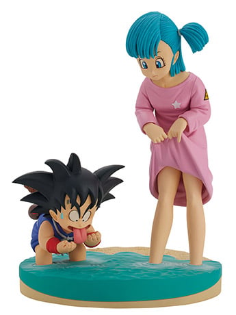 Dragon Ball Ichibansho Revible Moment Goku & Bulma (Dragon History) Figure Gallery Image 2