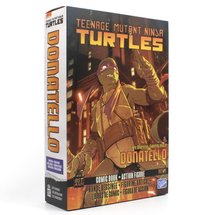 Teenage Mutant Ninja Turtles BST AXN Donatello (Ver. 2) Figure & Comic Set Gallery Image 10