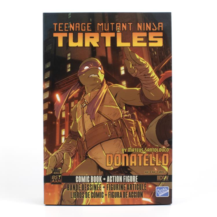 Teenage Mutant Ninja Turtles BST AXN Donatello (Ver. 2) Figure & Comic Set Gallery Image 8