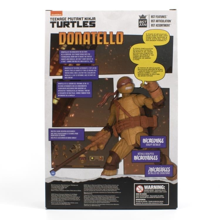 Teenage Mutant Ninja Turtles BST AXN Donatello (Ver. 2) Figure & Comic Set Gallery Image 11