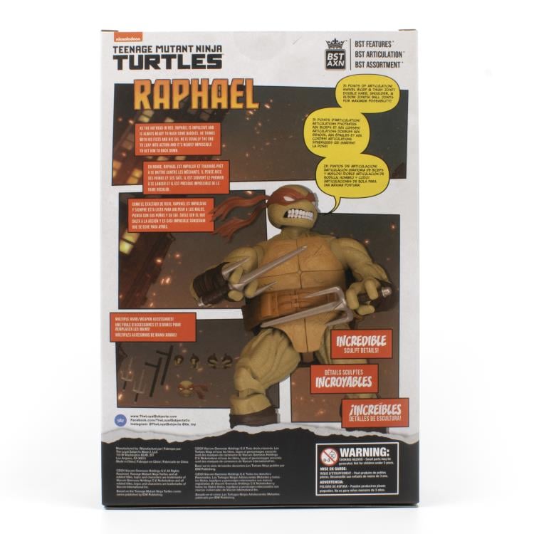 Teenage Mutant Ninja Turtles BST AXN Raphael (Ver. 2) Figure & Comic Set Gallery Image 12