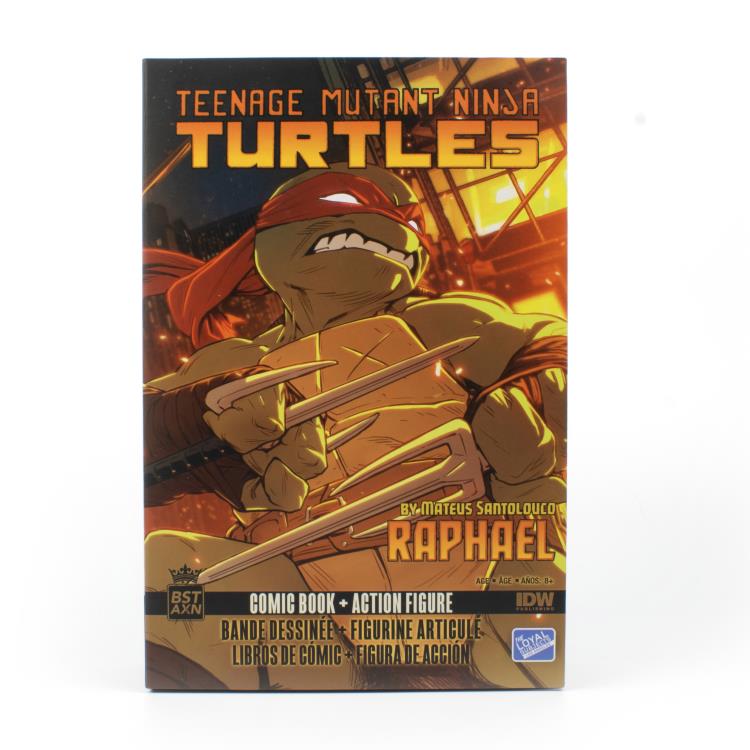 Teenage Mutant Ninja Turtles BST AXN Raphael (Ver. 2) Figure & Comic Set Gallery Image 10