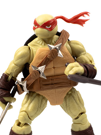 Teenage Mutant Ninja Turtles BST AXN Raphael (Ver. 2) Figure & Comic Set Gallery Image 2