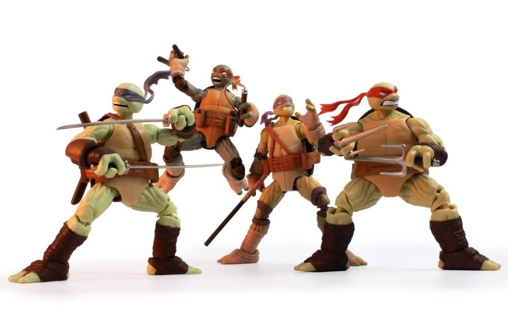 Teenage Mutant Ninja Turtles BST AXN Raphael (Ver. 2) Figure & Comic Set Gallery Image 8