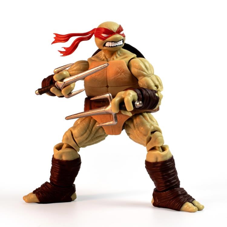 Teenage Mutant Ninja Turtles BST AXN Raphael (Ver. 2) Figure & Comic Set Gallery Image 5