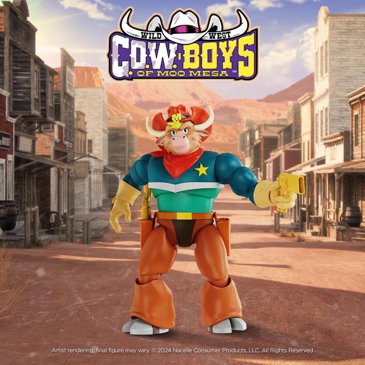Wild West C.O.W.-Boys of Moo Mesa Marshal Moo Montana Action Figure Gallery Image 3