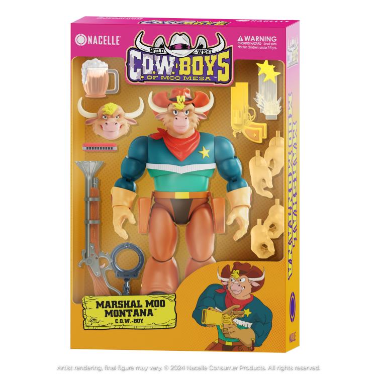 Wild West C.O.W.-Boys of Moo Mesa Marshal Moo Montana Action Figure Gallery Image 6