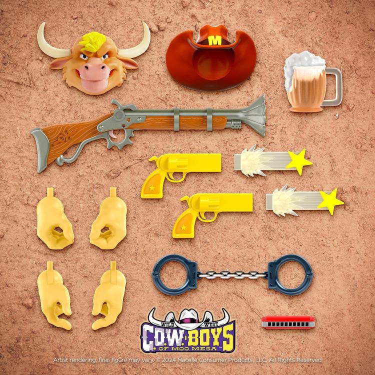 Wild West C.O.W.-Boys of Moo Mesa Marshal Moo Montana Action Figure Gallery Image 4