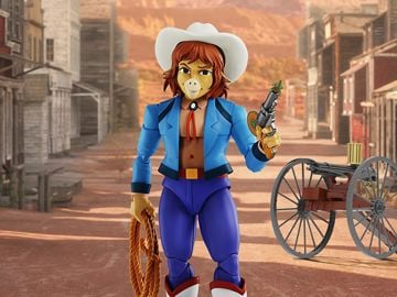Wild West C.O.W.-Boys of Moo Mesa Cowlamity Kate Cudster Action Figure