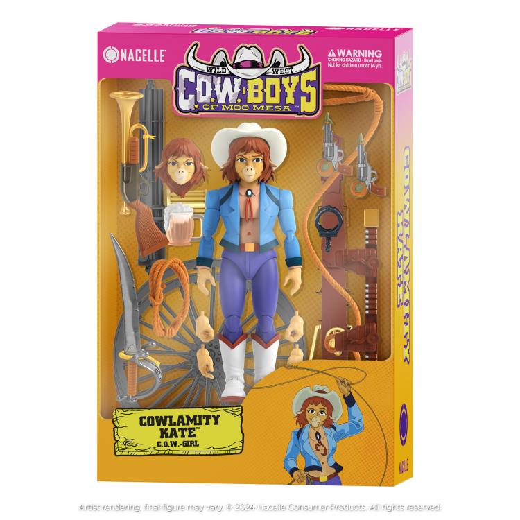 Wild West C.O.W.-Boys of Moo Mesa Cowlamity Kate Cudster Action Figure Gallery Image 6