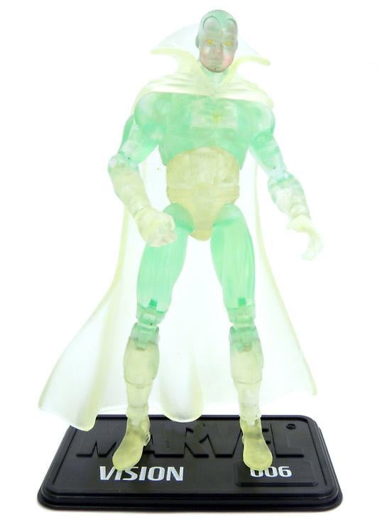 Marvel Universe H.A.M.M.E.R. Files #006 Vision (Phasing) 3.75" Action Figure Gallery Image 3