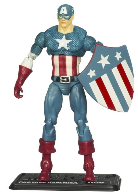 Marvel Universe H.A.M.M.E.R. Files #008 Captain America 3.75