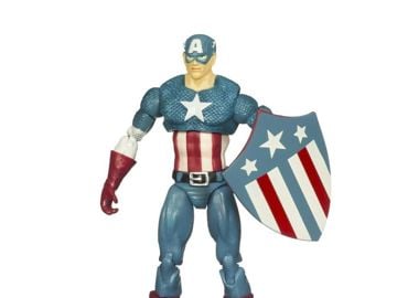 Marvel Universe H.A.M.M.E.R. Files #008 Captain America 3.75