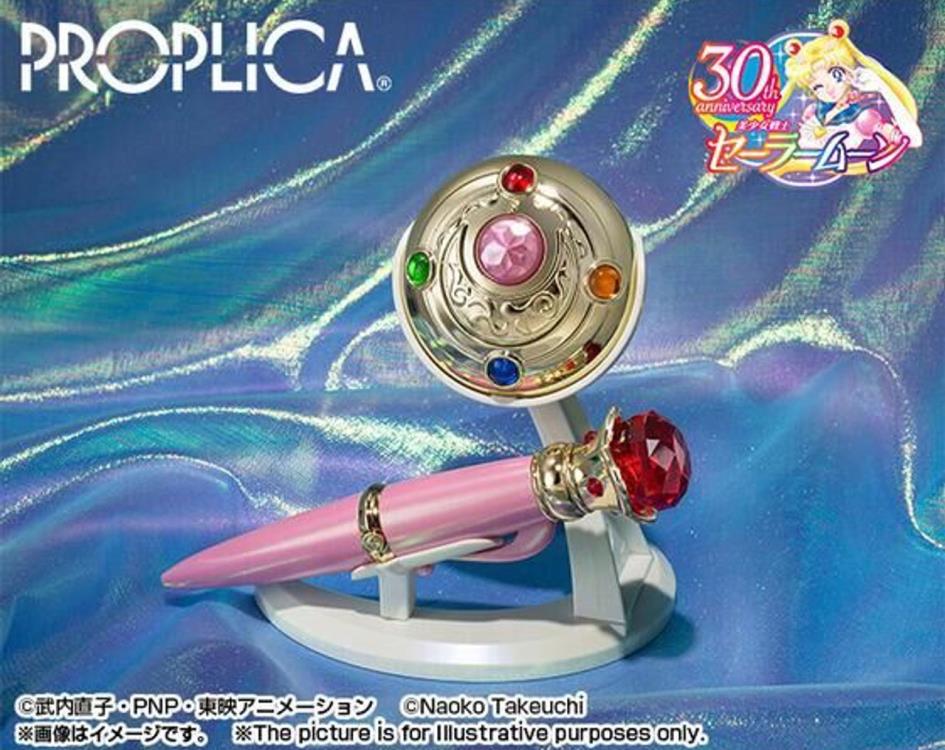 Sailor Moon Proplica Transformation Brooch & Disguise Pen Set (Brilliant Color Edition) Gallery Image 4