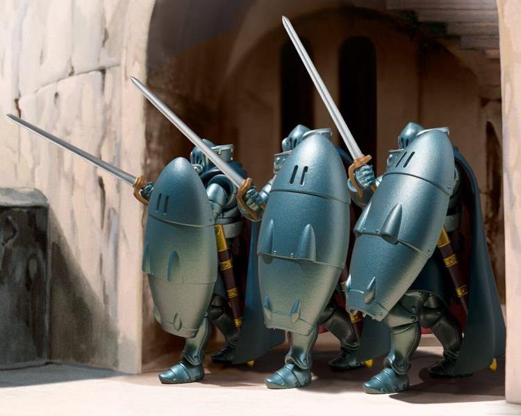Nausicaa of the Valley of the Wind Souzou Galleria Tolmekian Knights Exclusive Action Figure Set Gallery Image 8