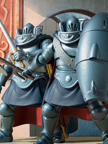 Nausicaa of the Valley of the Wind Souzou Galleria Tolmekian Knights Exclusive Action Figure Set Gallery Image 2