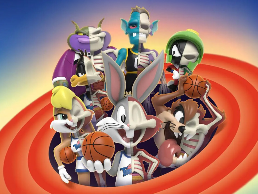 Space Jam Freeny's Hidden Dissectibles Series 01 Box of 6 Figures