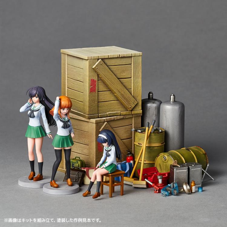 Girls und Panzer das Finale ARTPLA Garage Set B Model Kit Gallery Image 3