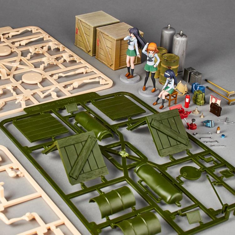Girls und Panzer das Finale ARTPLA Garage Set B Model Kit Gallery Image 6