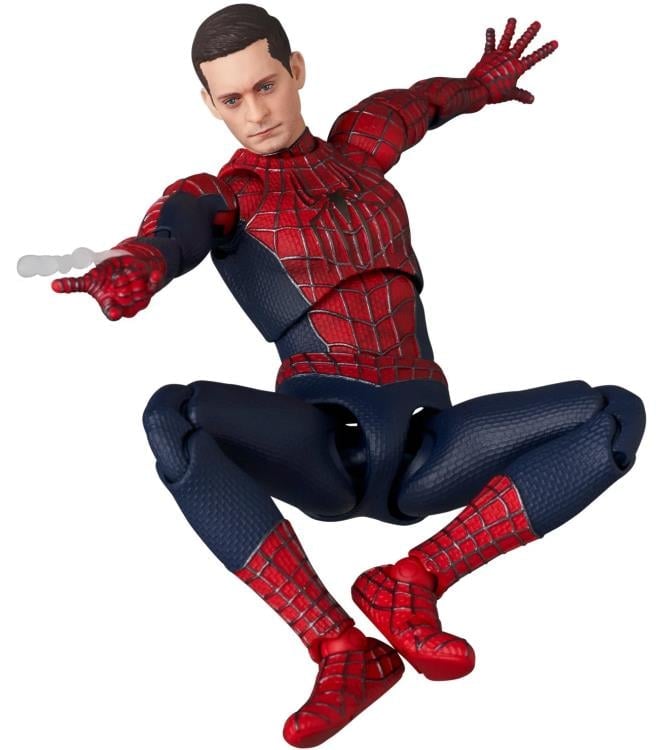Spider-Man: No Way Home MAFEX No.241 Friendly Neighborhood Spider-Man Action Figure Gallery Image 13
