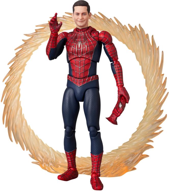 Spider-Man: No Way Home MAFEX No.241 Friendly Neighborhood Spider-Man Action Figure Gallery Image 3