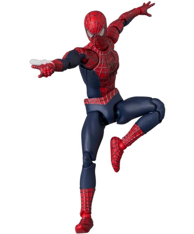 Spider-Man: No Way Home MAFEX No.241 Friendly Neighborhood Spider-Man Action Figure Gallery Image 6