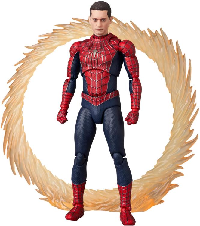 Spider-Man: No Way Home MAFEX No.241 Friendly Neighborhood Spider-Man Action Figure Gallery Image 4
