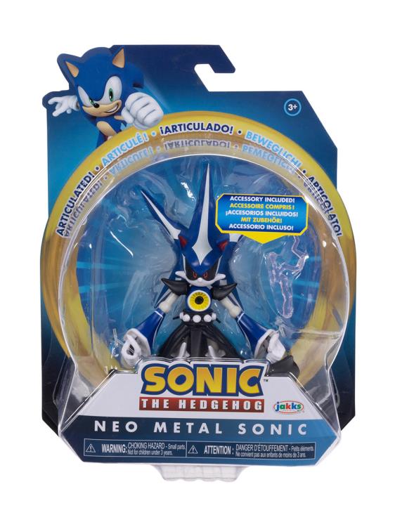 Sonic The Hedgehog 4" Neo Metal Sonic with Electricity Wand Gallery Image 3