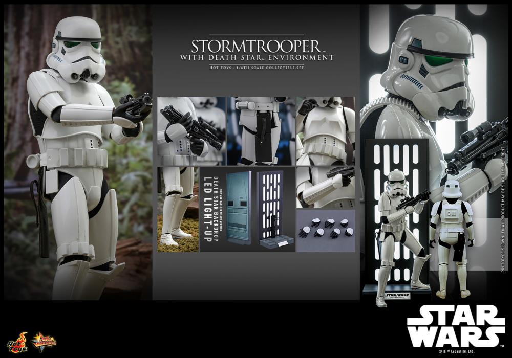 Star Wars MMS736 Stormtrooper with Death Star Environment 1/6th Scale Collectible Figure Gallery Image 15