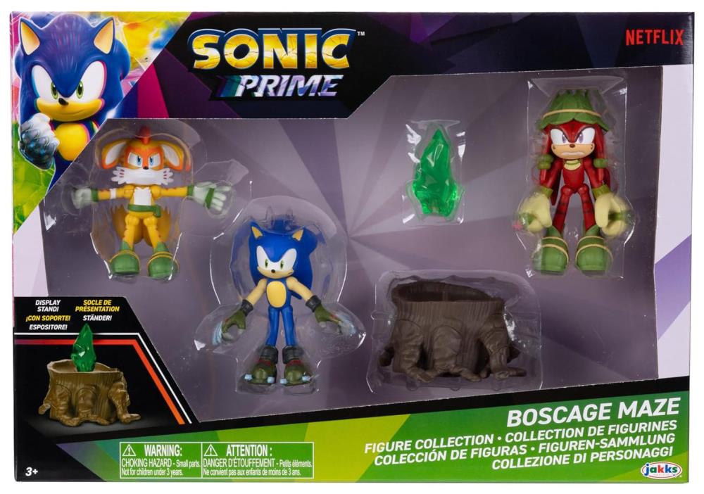 Sonic Prime 2.5" Boscage Maze Figure Collection Gallery Image 3