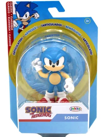 Sonic The Hedgehog Classic Sonic (Determined) 2.5-Inch Scale Figure Gallery Image 2