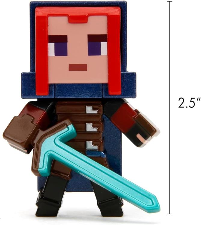 Minecraft Legends MetalFigs 2.5" Mini Figure Four-Pack Gallery Image 3